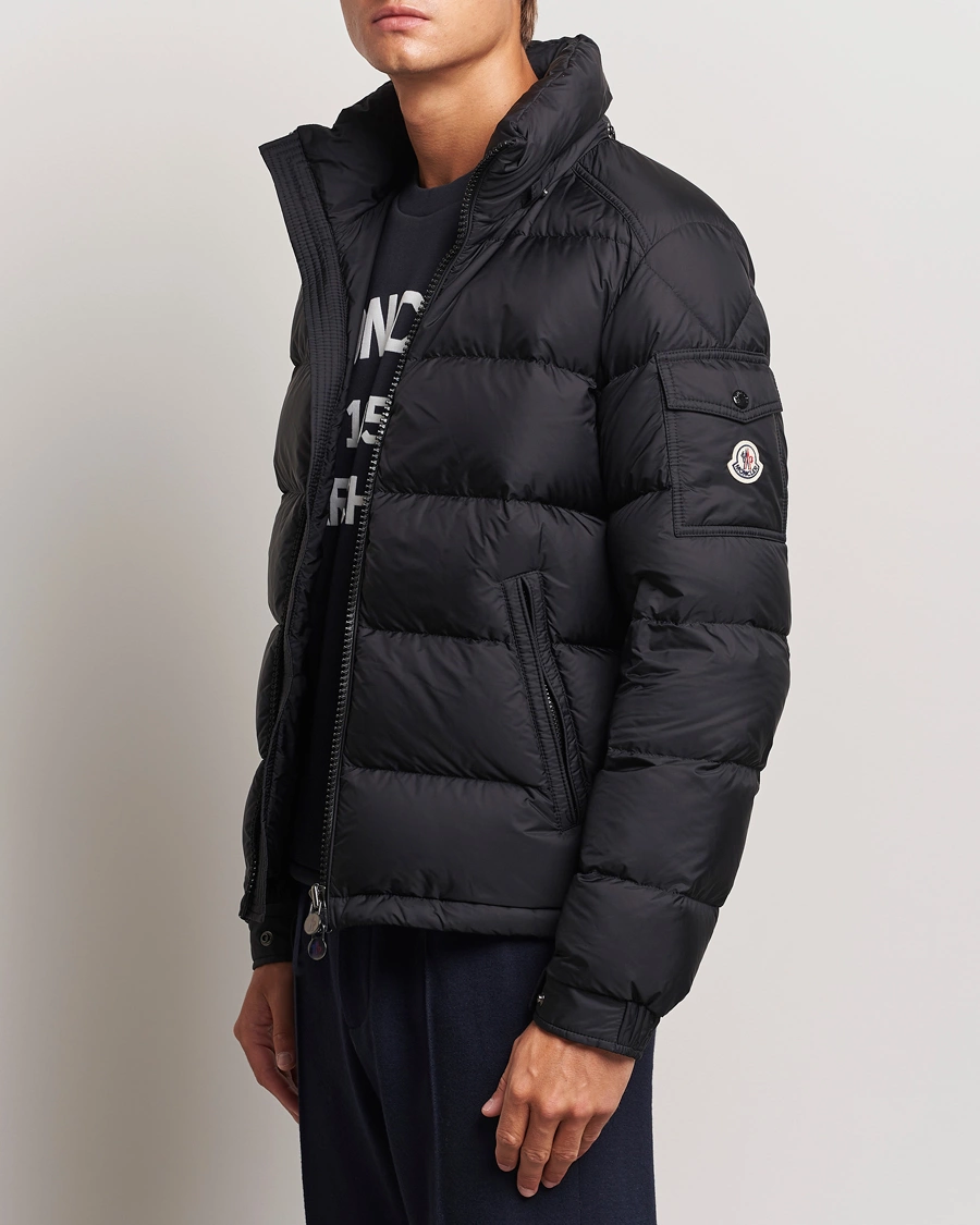 Men | Coats & Jackets | Moncler | Maya Faux Fur Jacket Black