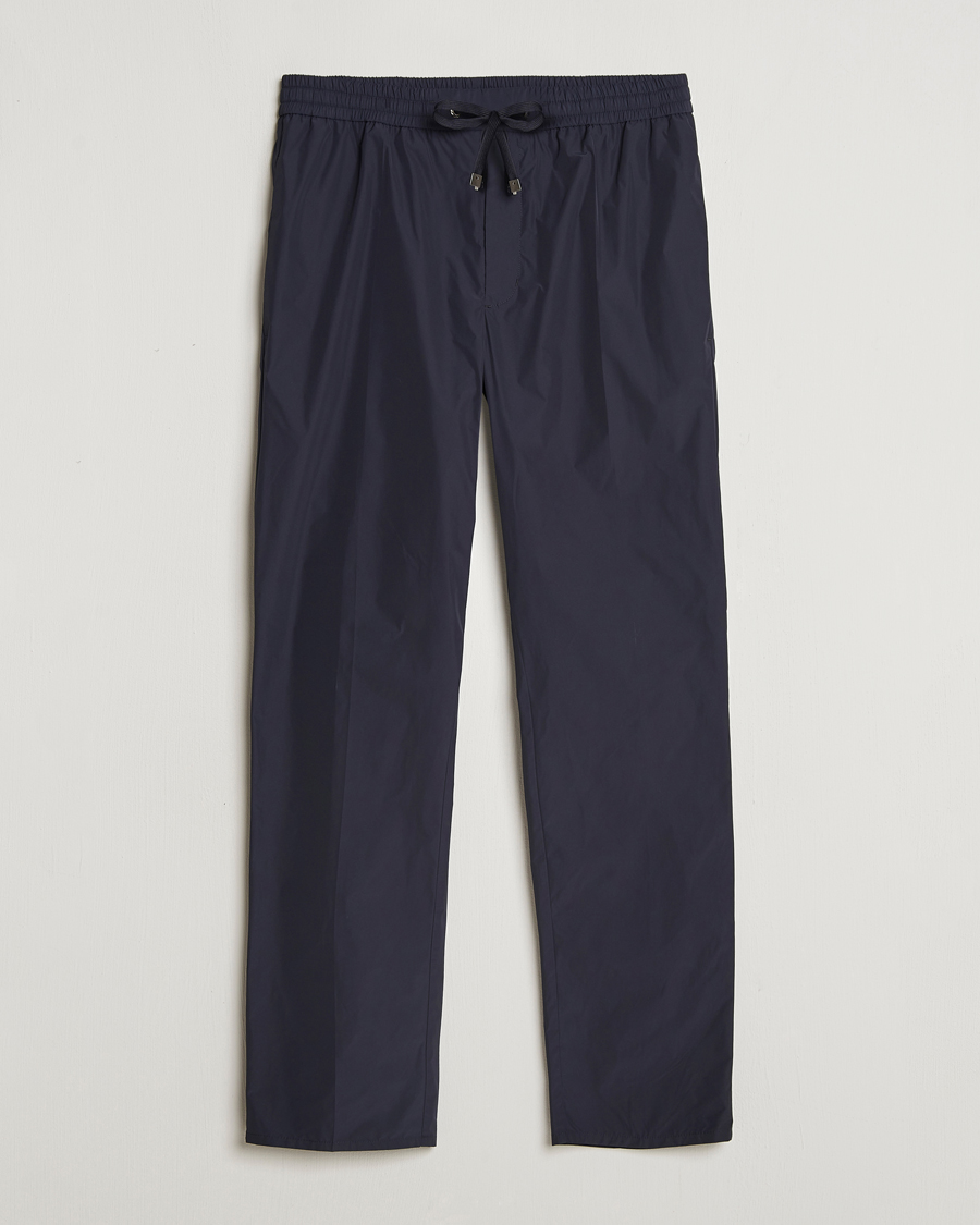 Men | Trousers | Moncler | Drawstring Pants Navy