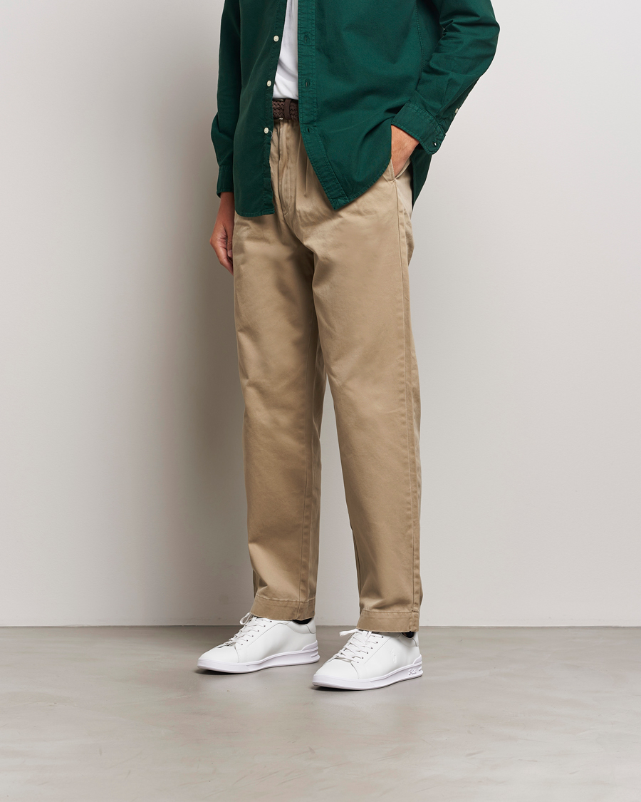 Men | Polo Ralph Lauren Heritage Court II Sneaker White | Polo Ralph Lauren | Heritage Court II Sneaker White