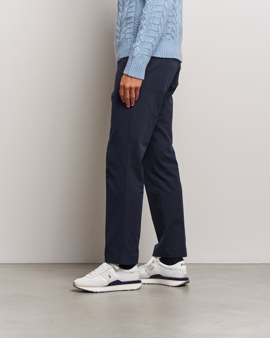 Men | Polo Ralph Lauren Train 89 PP Sneaker Deckwash White/Newport Navy | Polo Ralph Lauren | Train 89 PP Sneaker Deckwash White/Newport Navy