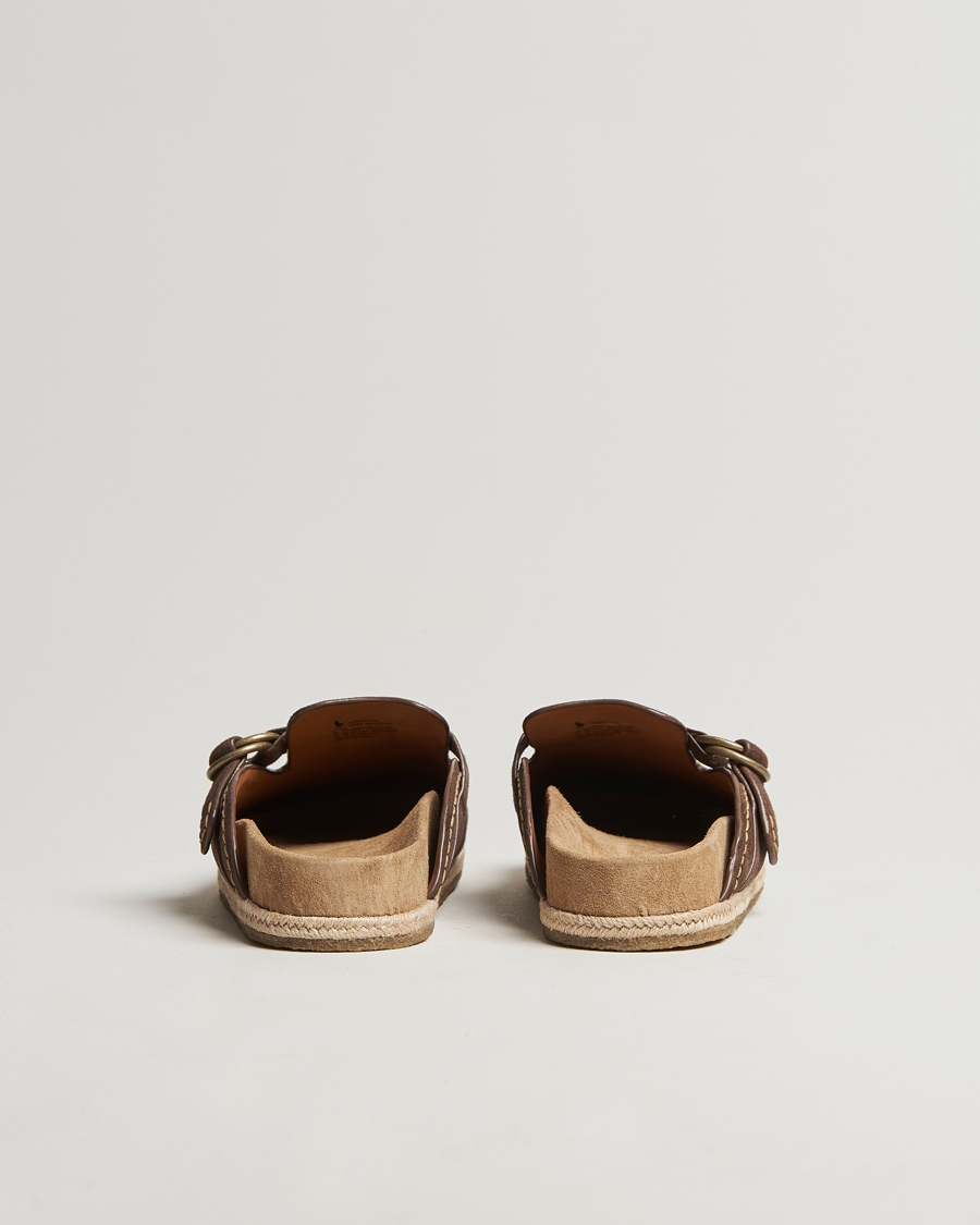 Polo Ralph Lauren Turbach Clog Sandal Chocolate Brown at