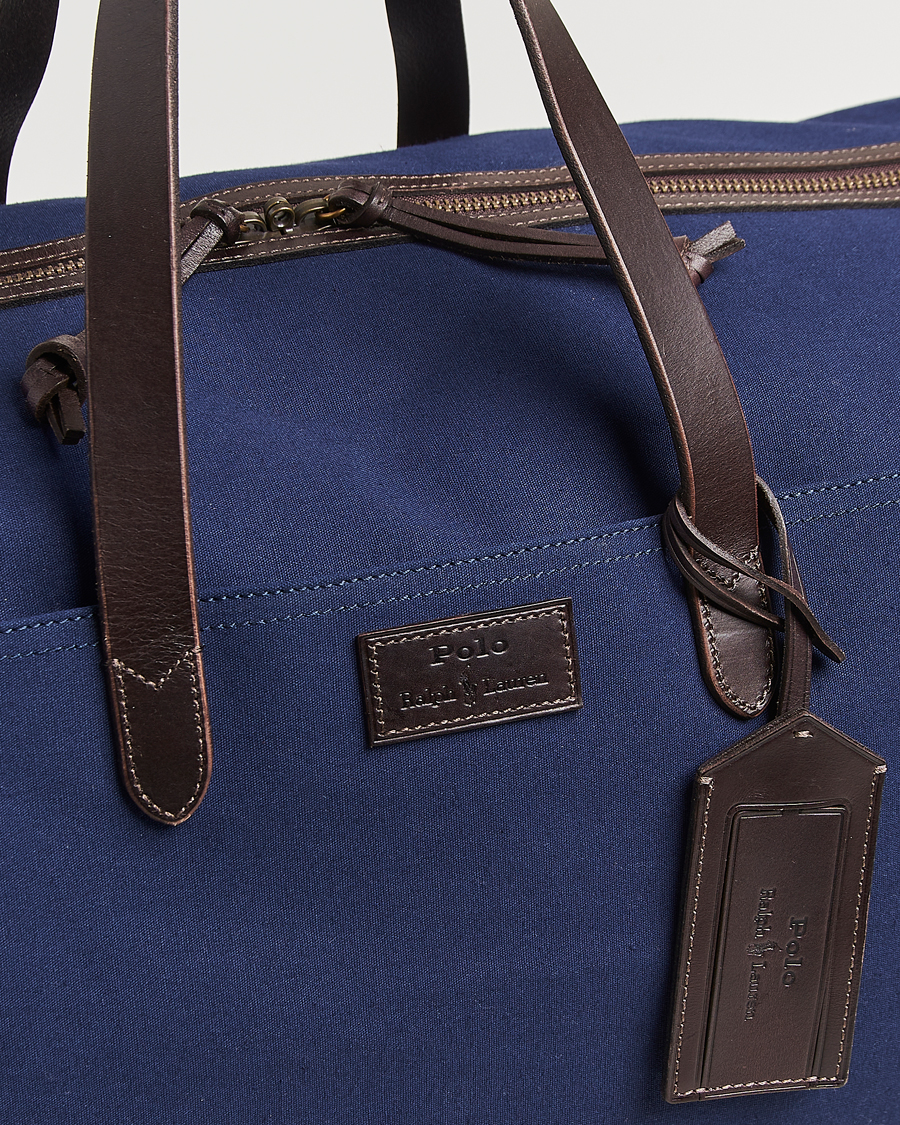 Polo Ralph Lauren Medium Canvas Duffle Bag Newport Navy at