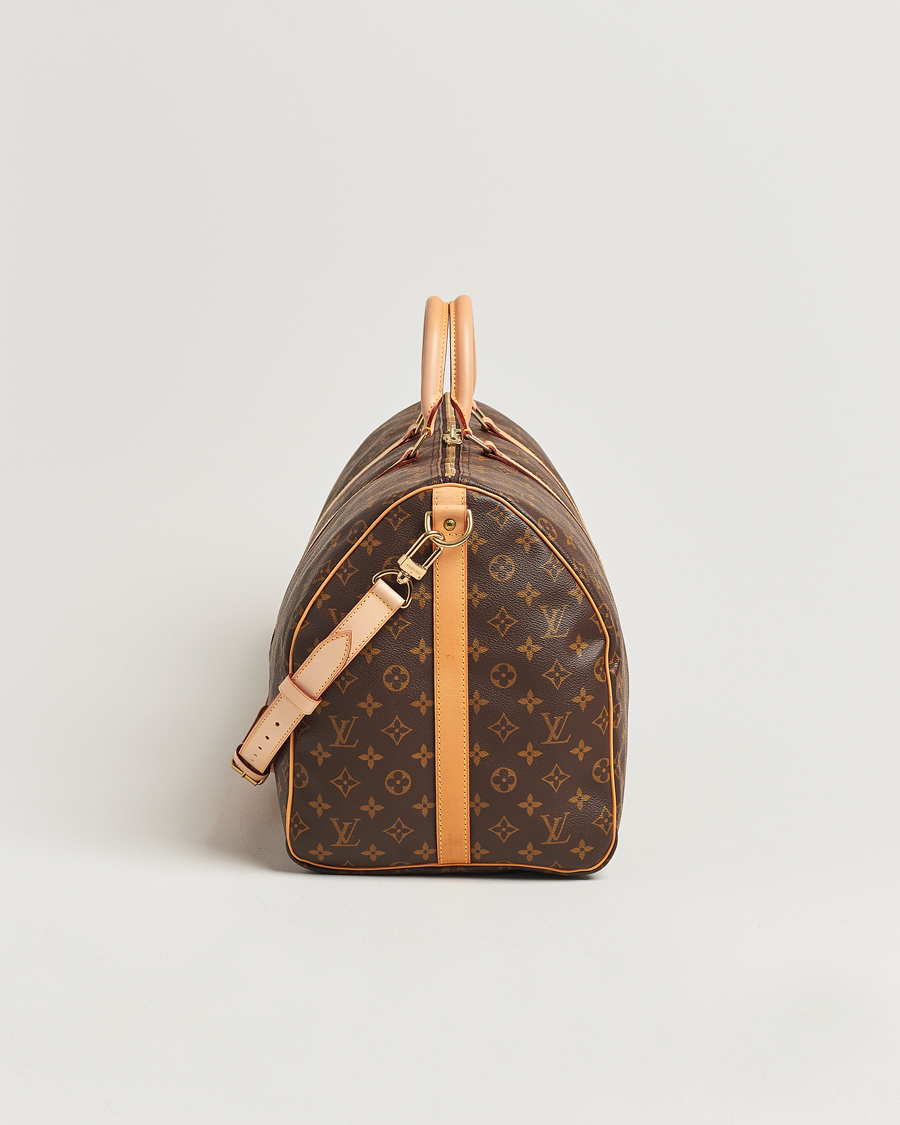 Men | Louis Vuitton Pre-Owned Keepall Bandoulière 55 Monogram | Louis Vuitton Pre-Owned | Keepall Bandoulière 55 Monogram