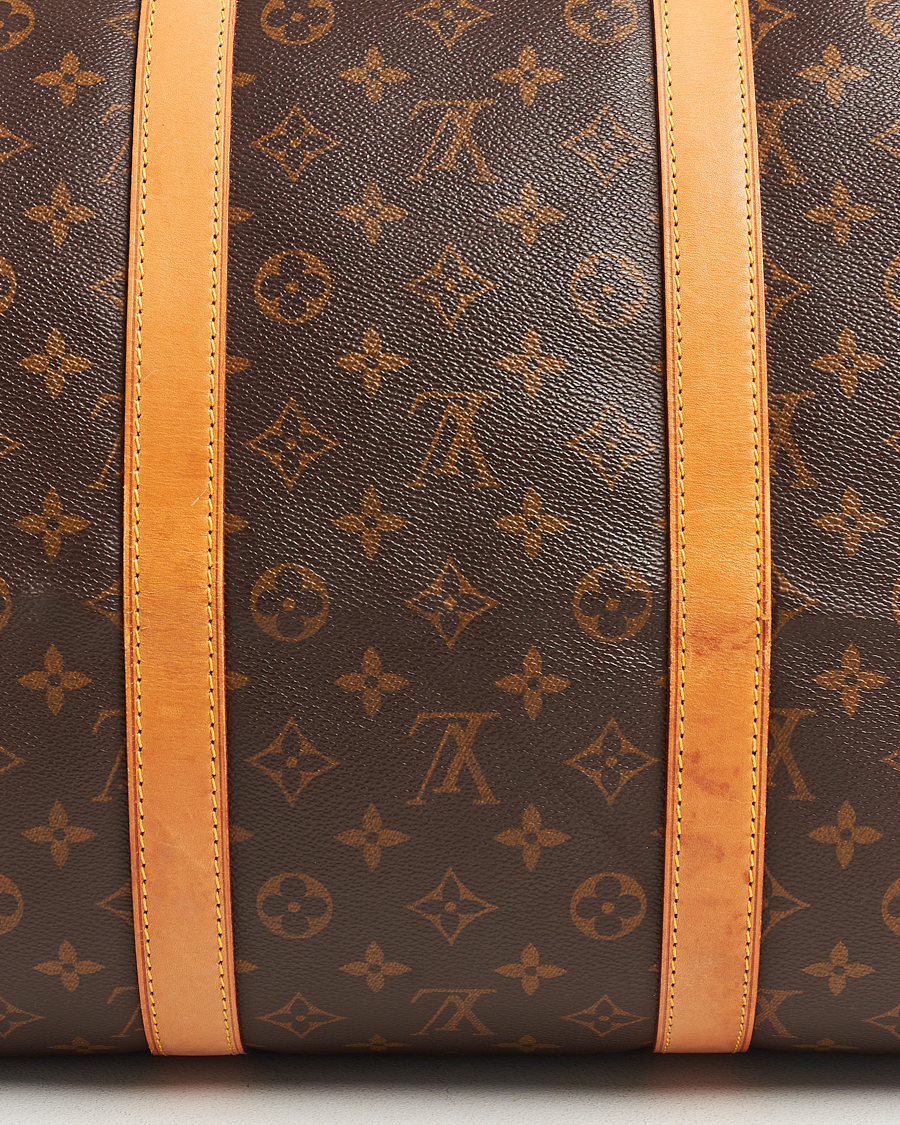 Men | Louis Vuitton Pre-Owned Keepall Bandoulière 55 Monogram | Louis Vuitton Pre-Owned | Keepall Bandoulière 55 Monogram