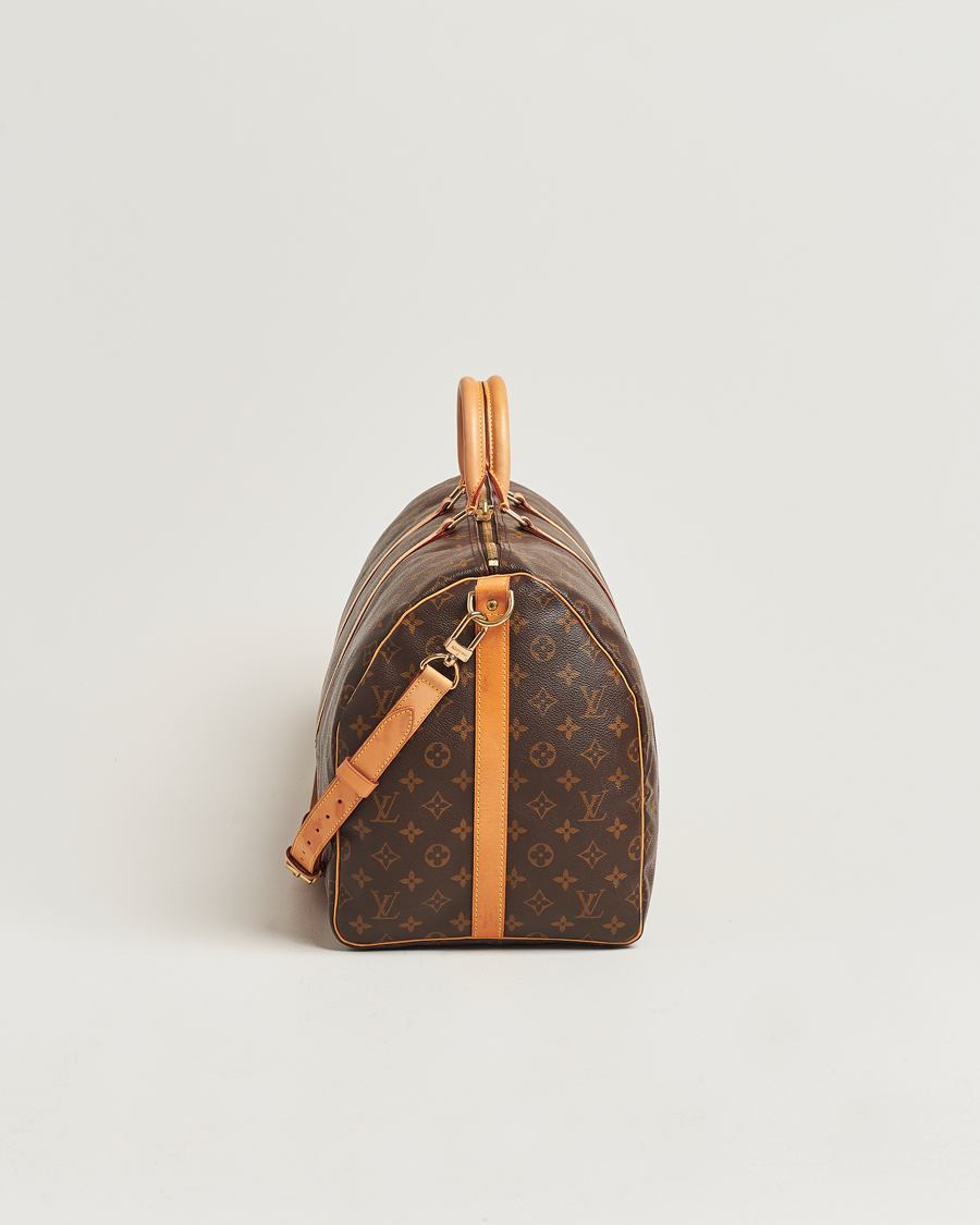 Men | Louis Vuitton Pre-Owned Keepall Bandoulière 55 Monogram | Louis Vuitton Pre-Owned | Keepall Bandoulière 55 Monogram