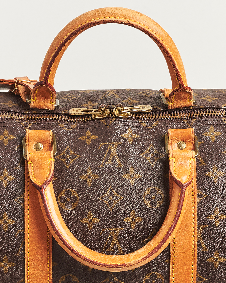Men | Louis Vuitton Pre-Owned Keepall Bandoulière 55 Monogram  | Louis Vuitton Pre-Owned | Keepall Bandoulière 55 Monogram 
