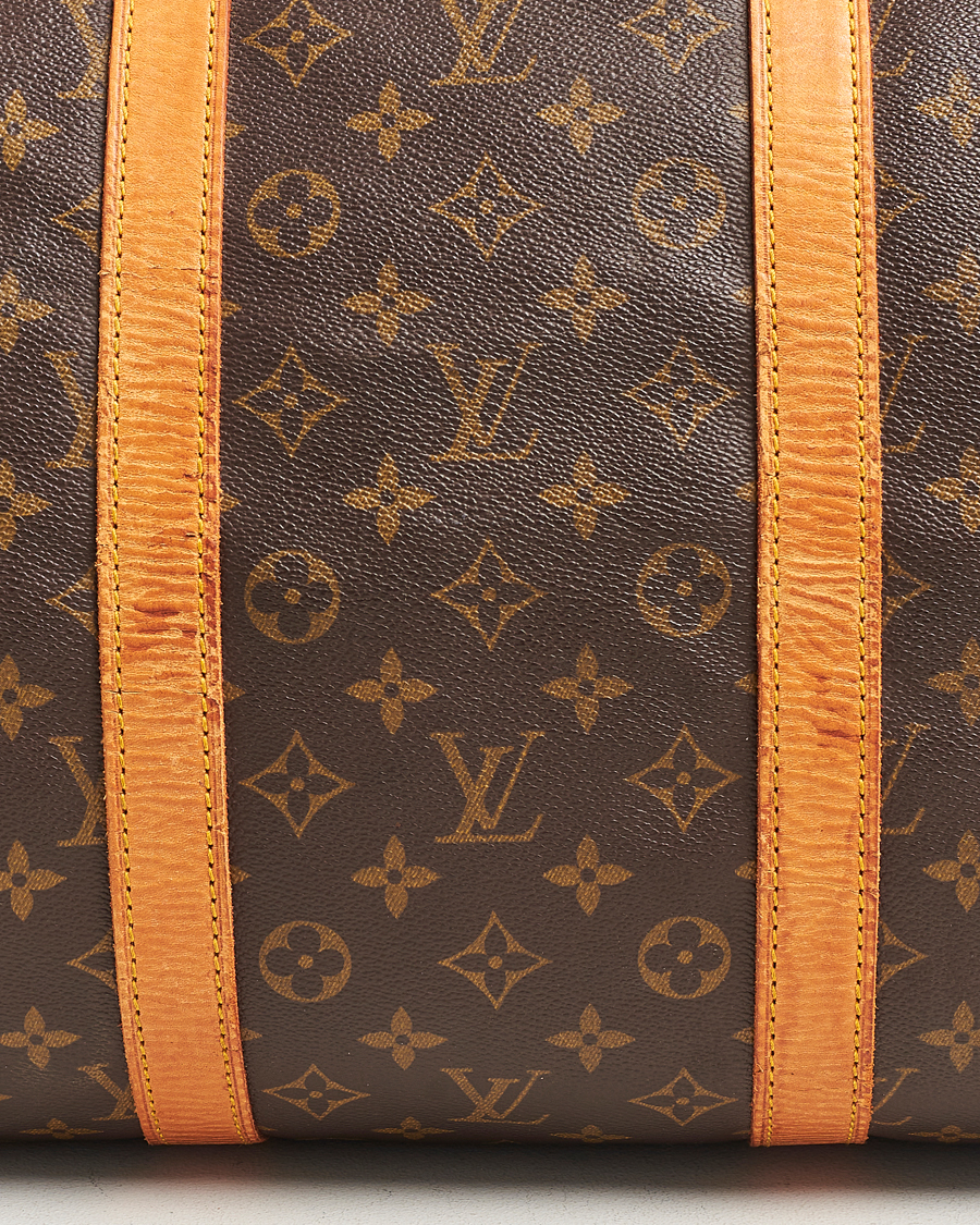 Men | Louis Vuitton Pre-Owned Keepall Bandoulière 55 Monogram  | Louis Vuitton Pre-Owned | Keepall Bandoulière 55 Monogram 