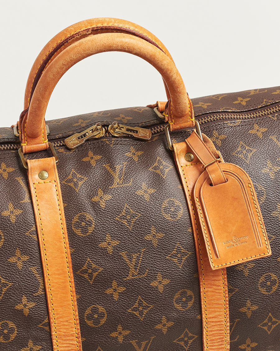 Men | Louis Vuitton Pre-Owned Keepall Bandoulière 55 Monogram  | Louis Vuitton Pre-Owned | Keepall Bandoulière 55 Monogram 