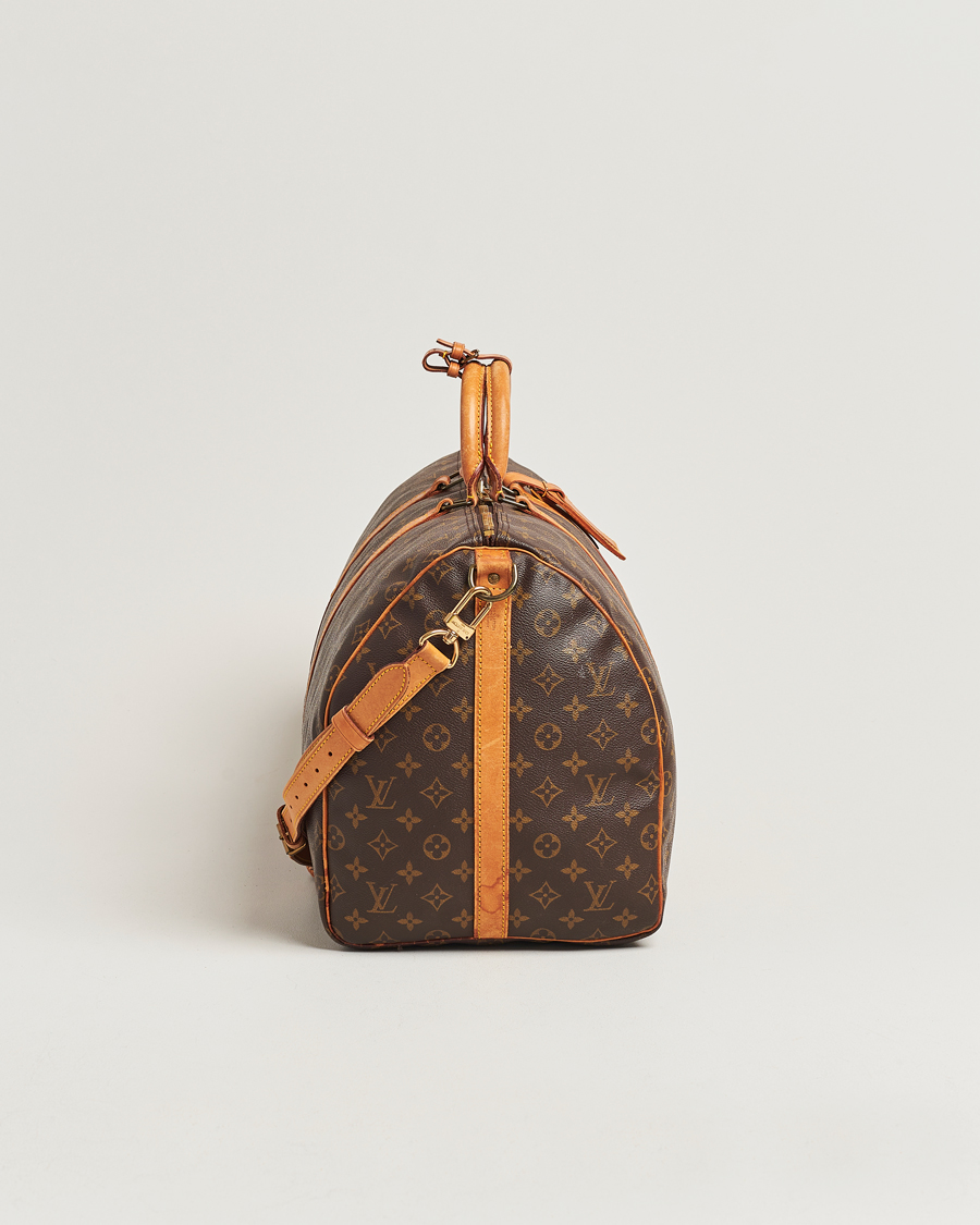 Men | Louis Vuitton Pre-Owned Keepall Bandoulière 55 Monogram  | Louis Vuitton Pre-Owned | Keepall Bandoulière 55 Monogram 