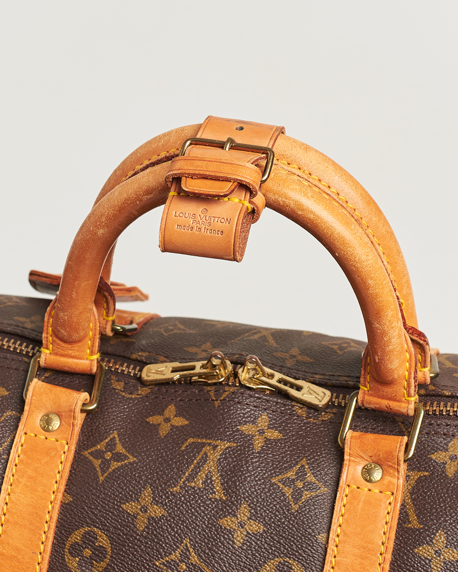 Men | Louis Vuitton Pre-Owned Keepall Bandoulière 55 Monogram  | Louis Vuitton Pre-Owned | Keepall Bandoulière 55 Monogram 