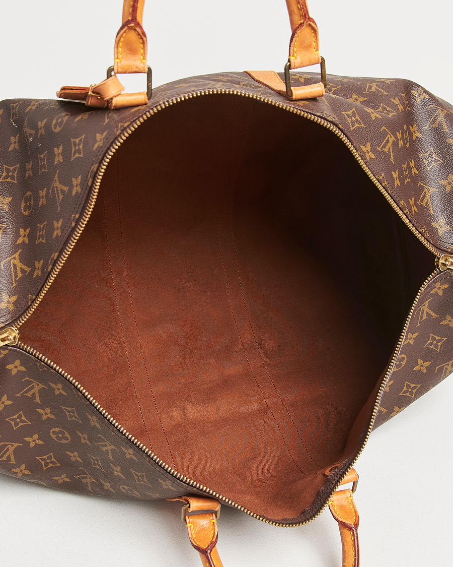 Men | Louis Vuitton Pre-Owned Keepall Bandoulière 55 Monogram  | Louis Vuitton Pre-Owned | Keepall Bandoulière 55 Monogram 