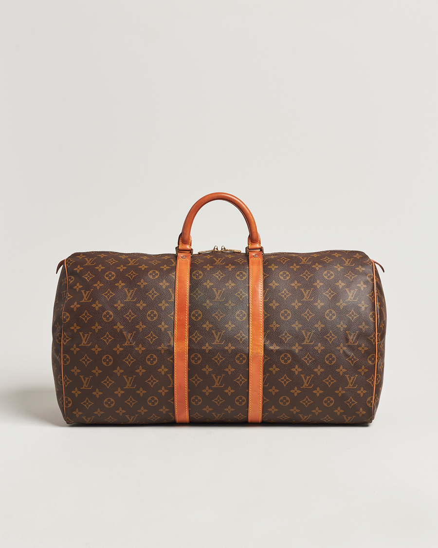Louis Vuitton Pre-Owned Keepall 55 Bag Monogram at CareOfCarl.com