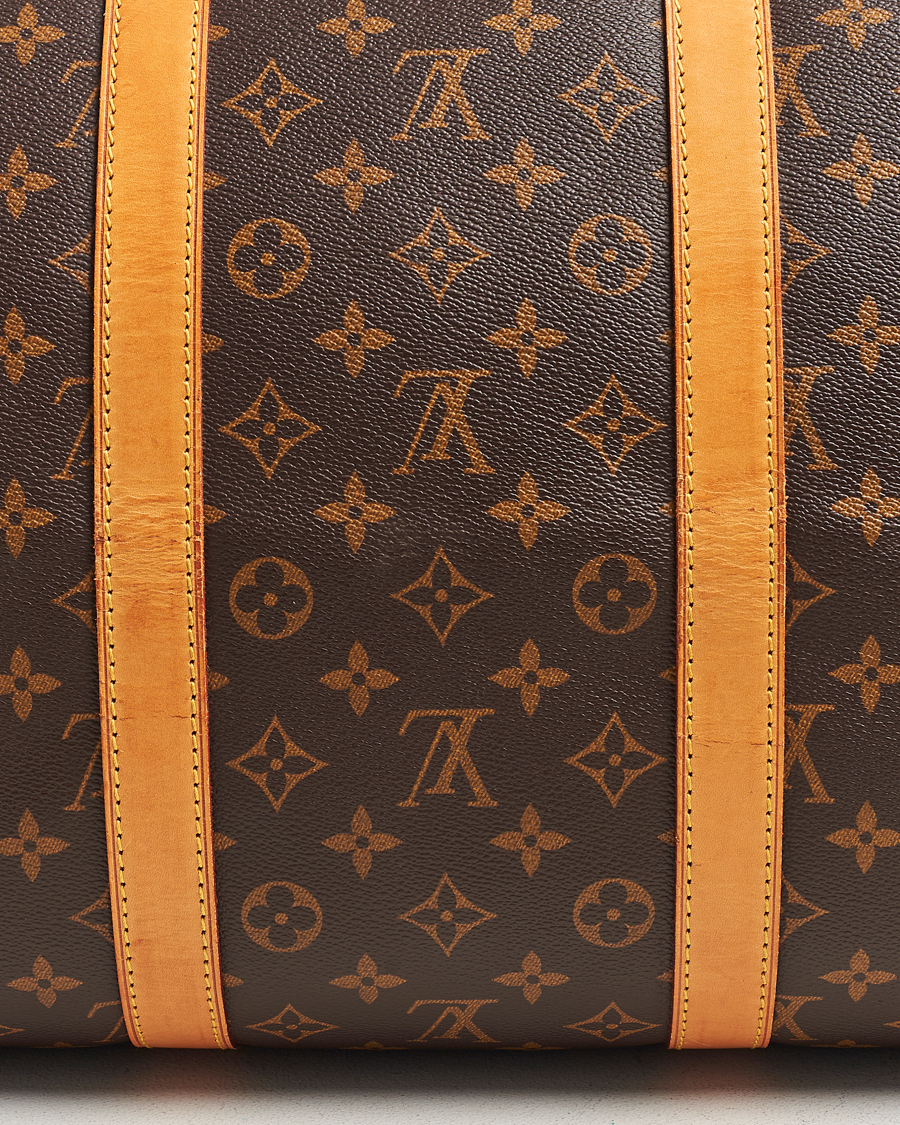 Men | Louis Vuitton Pre-Owned Keepall 55 Bag Monogram | Louis Vuitton Pre-Owned | Keepall 55 Bag Monogram