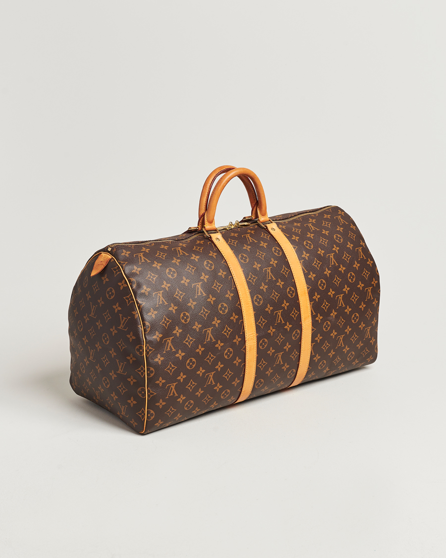 Men |  | Louis Vuitton Pre-Owned | Keepall 55 Bag Monogram 