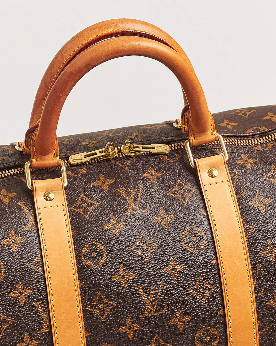 Men | Louis Vuitton Pre-Owned Keepall 55 Bag Monogram | Louis Vuitton Pre-Owned | Keepall 55 Bag Monogram