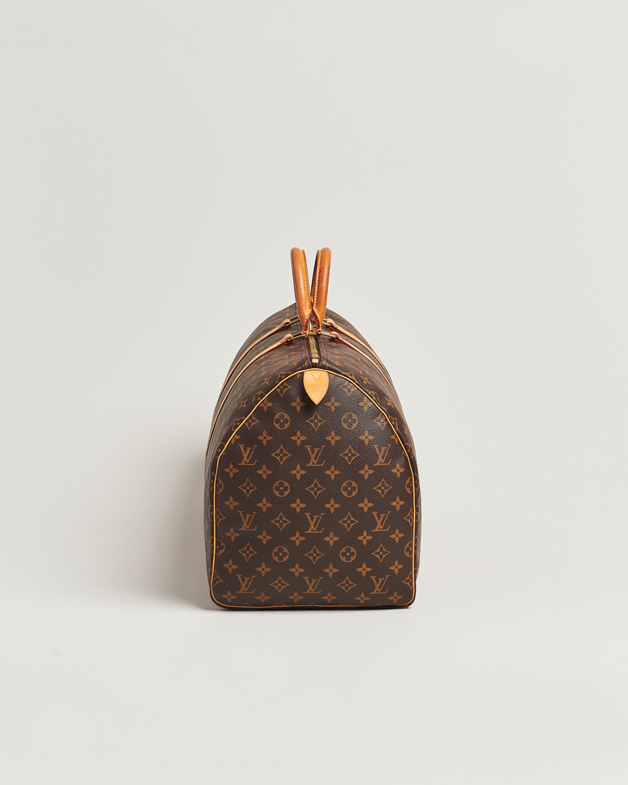 Men | Louis Vuitton Pre-Owned Keepall 55 Bag Monogram | Louis Vuitton Pre-Owned | Keepall 55 Bag Monogram