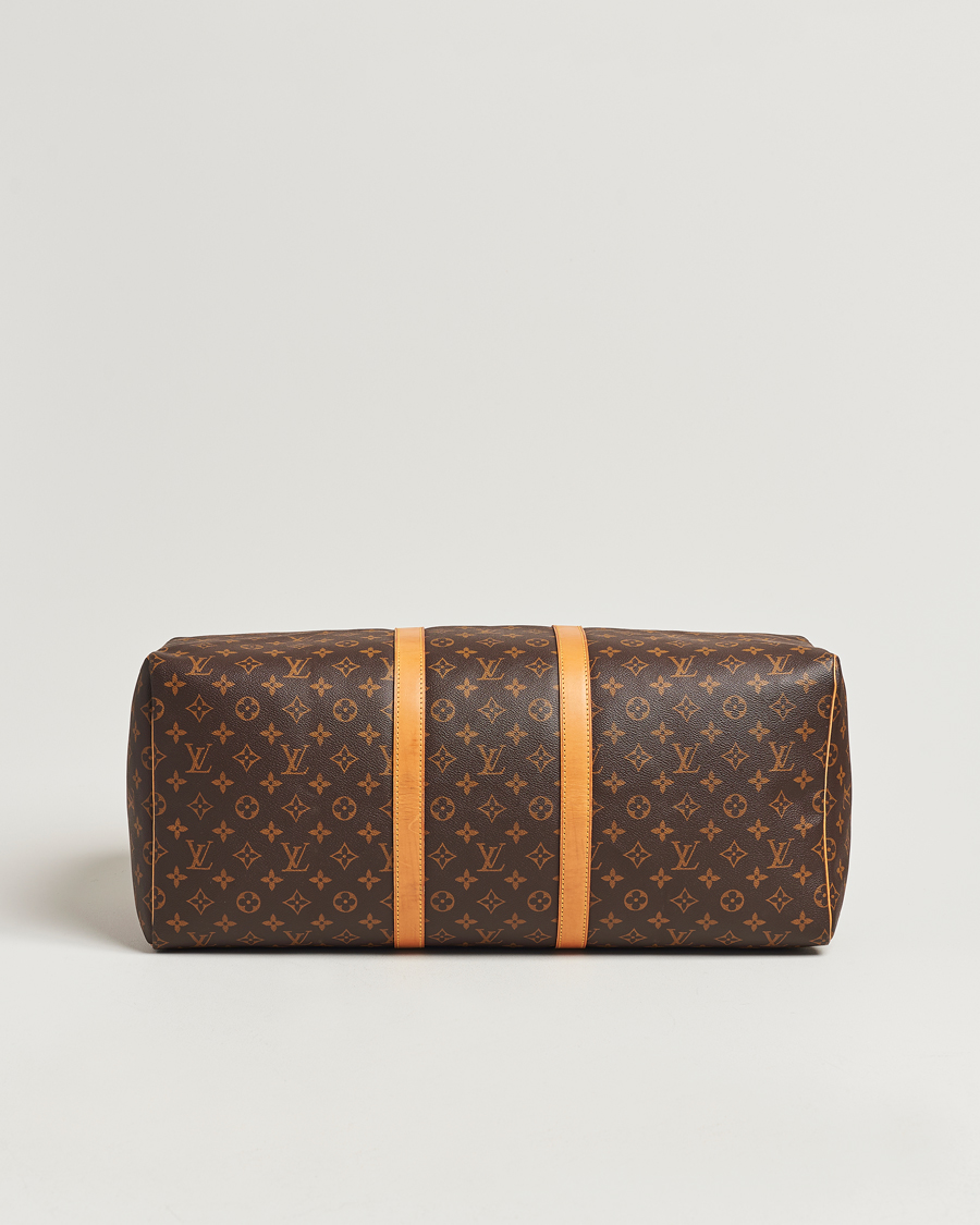 Men | Louis Vuitton Pre-Owned Keepall 55 Bag Monogram | Louis Vuitton Pre-Owned | Keepall 55 Bag Monogram
