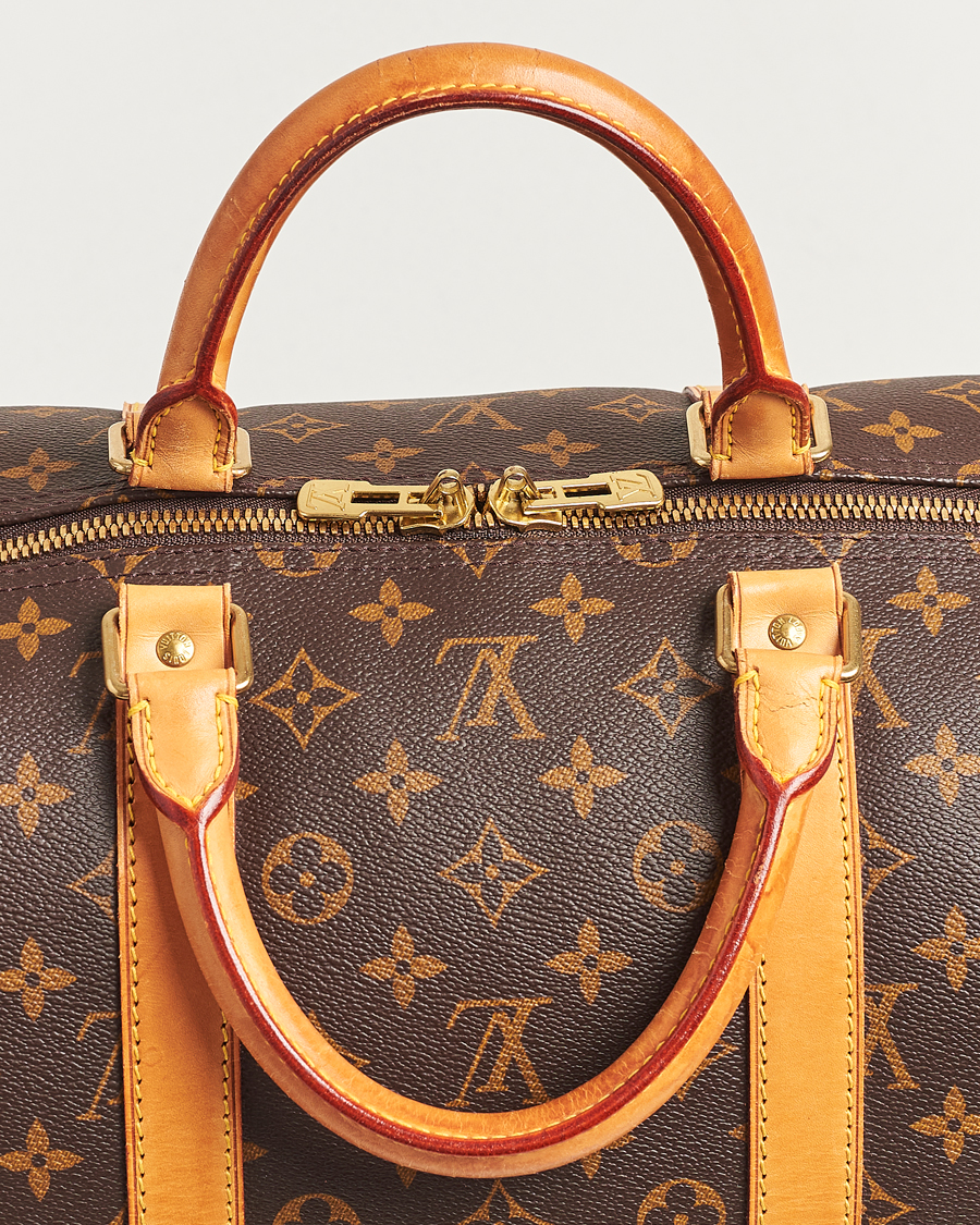 Men | Louis Vuitton Pre-Owned Keepall 55 Bag Monogram | Louis Vuitton Pre-Owned | Keepall 55 Bag Monogram