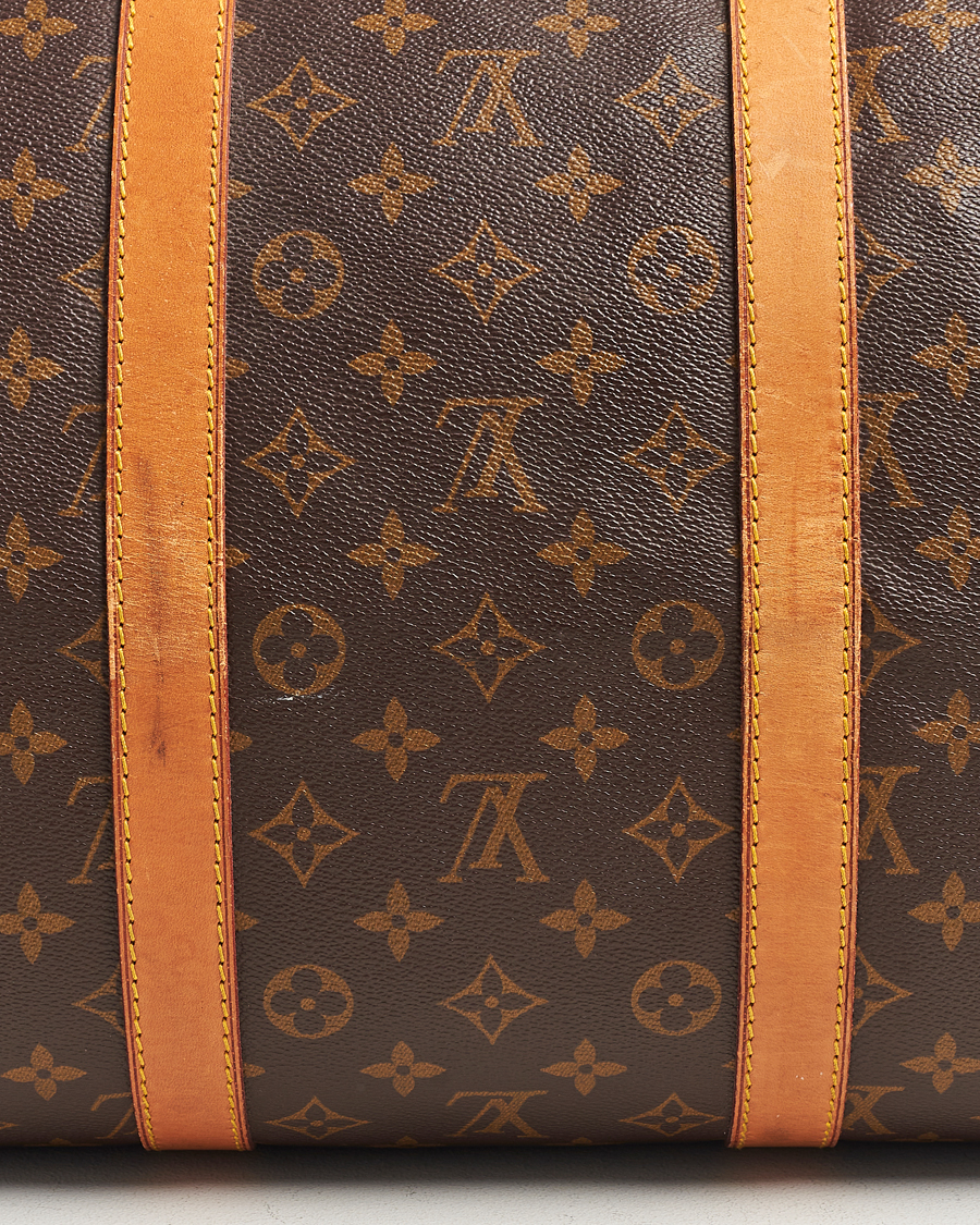 Men | Louis Vuitton Pre-Owned Keepall Bandoulière 55 Monogram  | Louis Vuitton Pre-Owned | Keepall Bandoulière 55 Monogram 