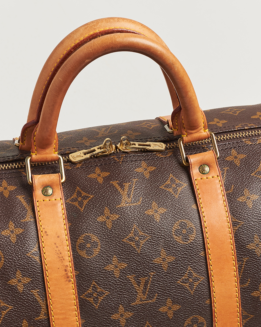 Men | Louis Vuitton Pre-Owned Keepall Bandoulière 55 Monogram  | Louis Vuitton Pre-Owned | Keepall Bandoulière 55 Monogram 