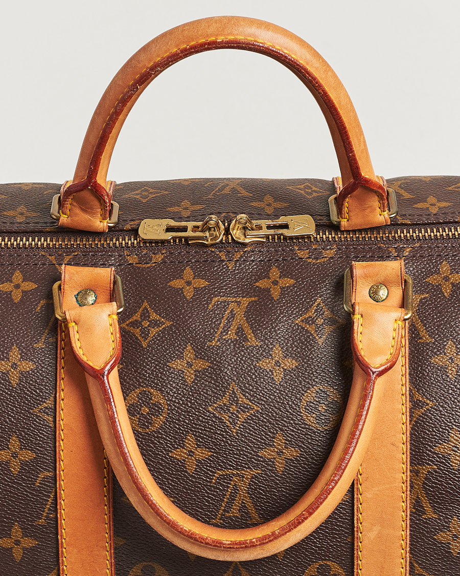 Men | Louis Vuitton Pre-Owned Keepall Bandoulière 55 Monogram  | Louis Vuitton Pre-Owned | Keepall Bandoulière 55 Monogram 