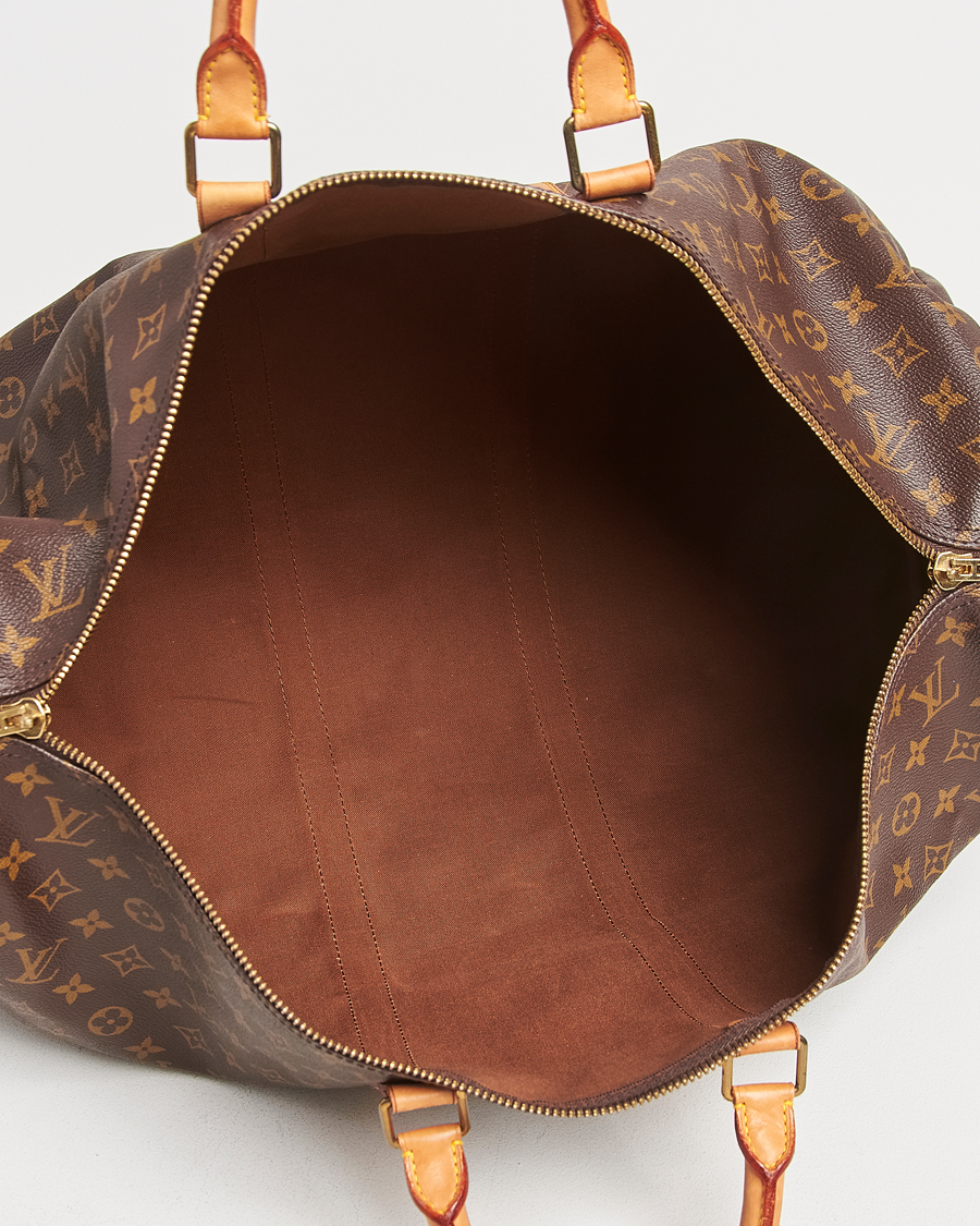 Men | Louis Vuitton Pre-Owned Keepall Bandoulière 55 Monogram  | Louis Vuitton Pre-Owned | Keepall Bandoulière 55 Monogram 