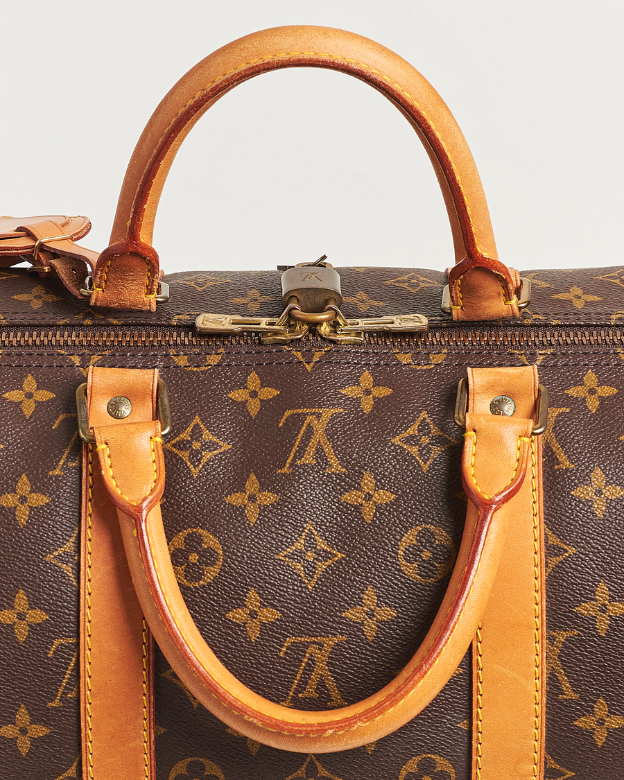 Men | Louis Vuitton Pre-Owned Keepall Bandoulière 55 Monogram  | Louis Vuitton Pre-Owned | Keepall Bandoulière 55 Monogram 