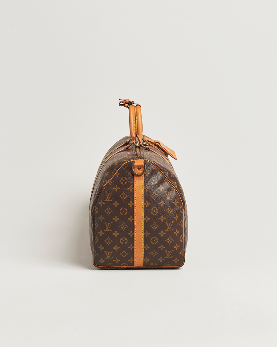 Men | Louis Vuitton Pre-Owned Keepall Bandoulière 55 Monogram  | Louis Vuitton Pre-Owned | Keepall Bandoulière 55 Monogram 