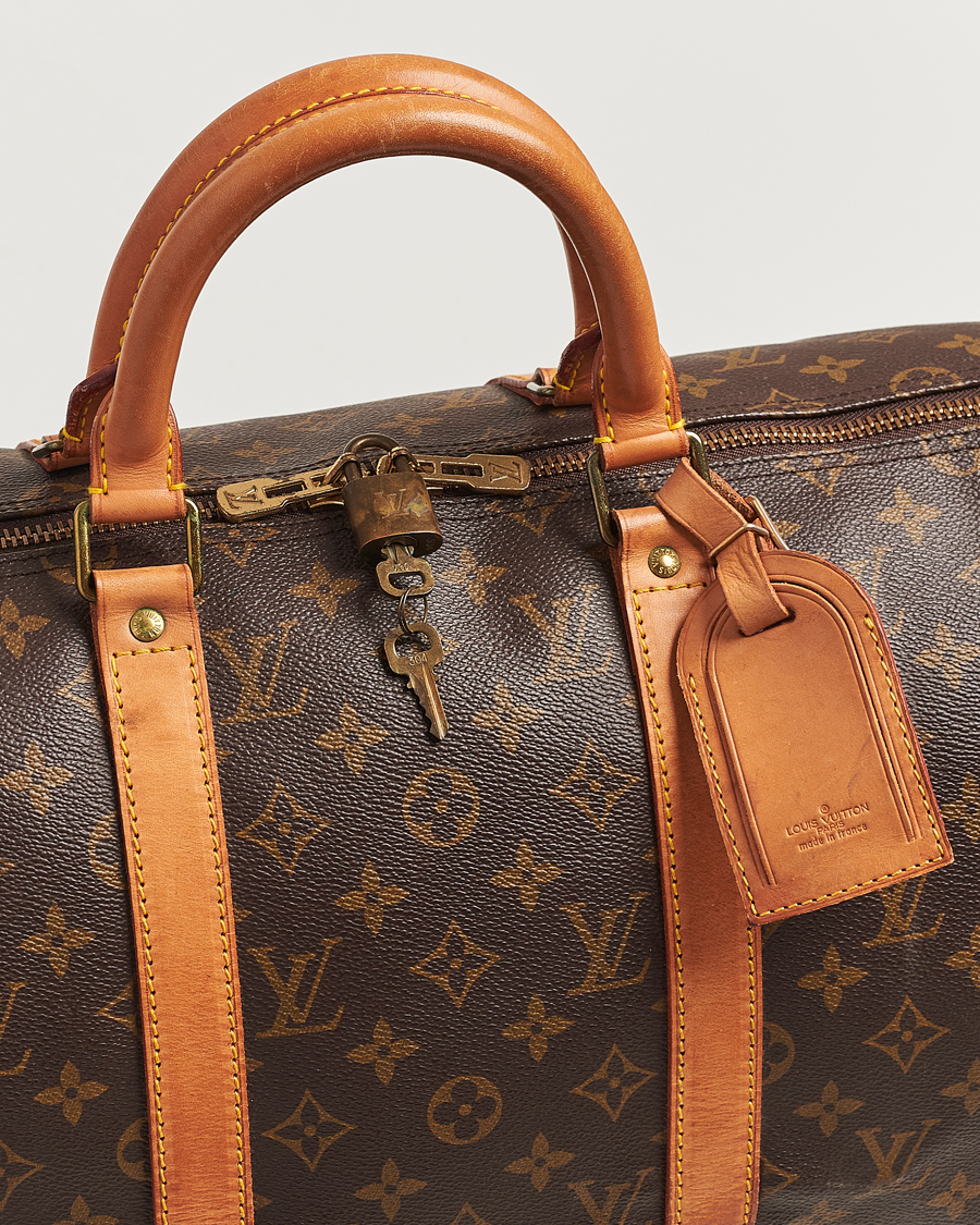 Men | Louis Vuitton Pre-Owned Keepall Bandoulière 50 Monogram | Louis Vuitton Pre-Owned | Keepall Bandoulière 50 Monogram
