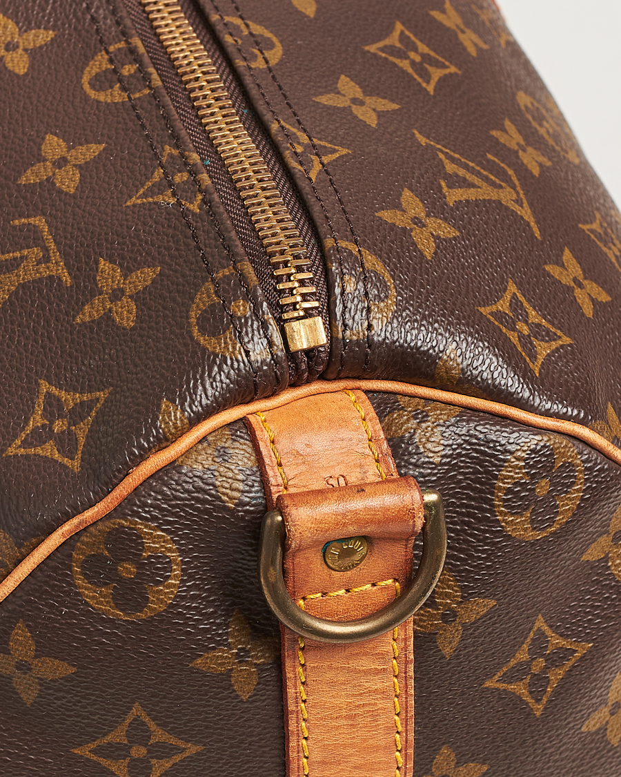Men | Louis Vuitton Pre-Owned Keepall Bandoulière 50 Monogram | Louis Vuitton Pre-Owned | Keepall Bandoulière 50 Monogram
