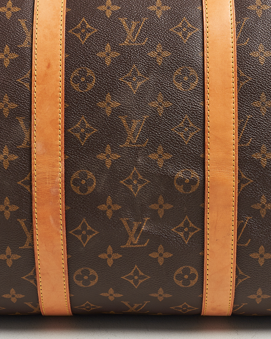 Men | Louis Vuitton Pre-Owned Keepall 55 Bag Monogram | Louis Vuitton Pre-Owned | Keepall 55 Bag Monogram