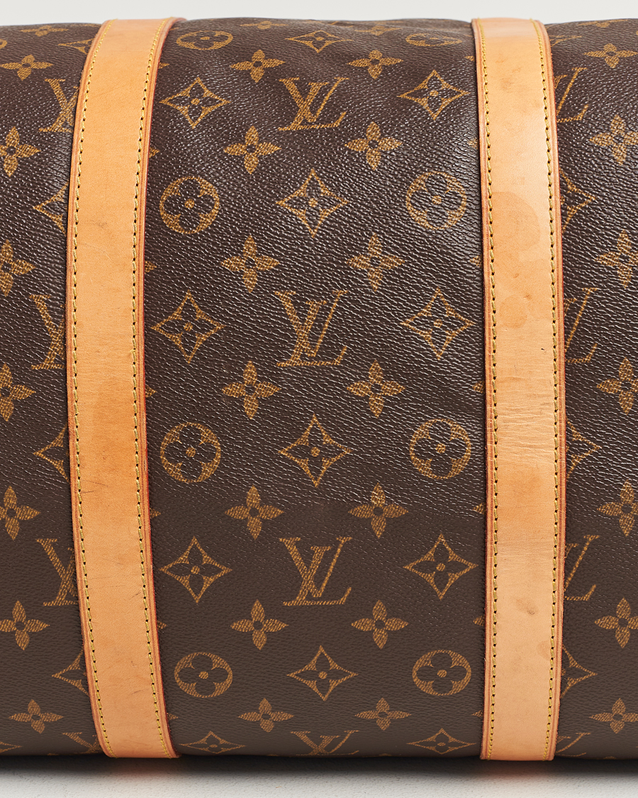 Men | Louis Vuitton Pre-Owned Keepall 55 Bag Monogram | Louis Vuitton Pre-Owned | Keepall 55 Bag Monogram