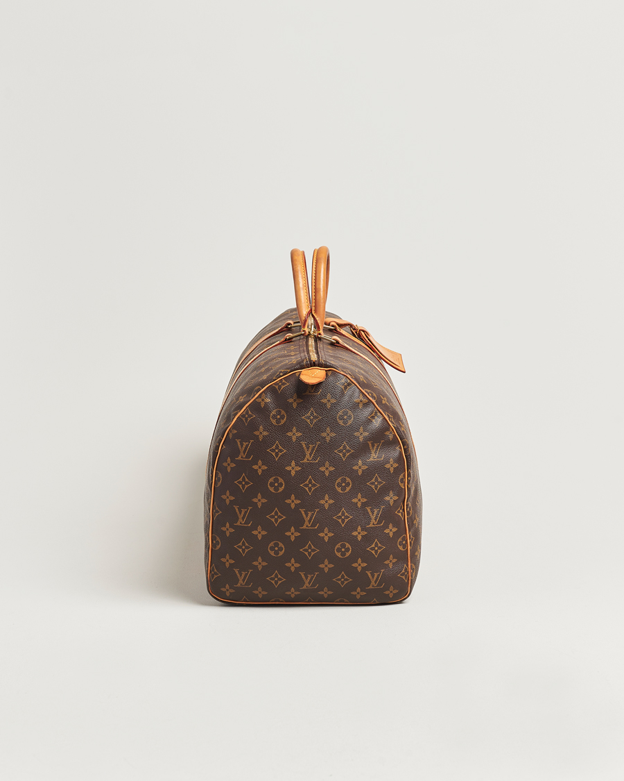 Men | Louis Vuitton Pre-Owned Keepall 55 Bag Monogram | Louis Vuitton Pre-Owned | Keepall 55 Bag Monogram