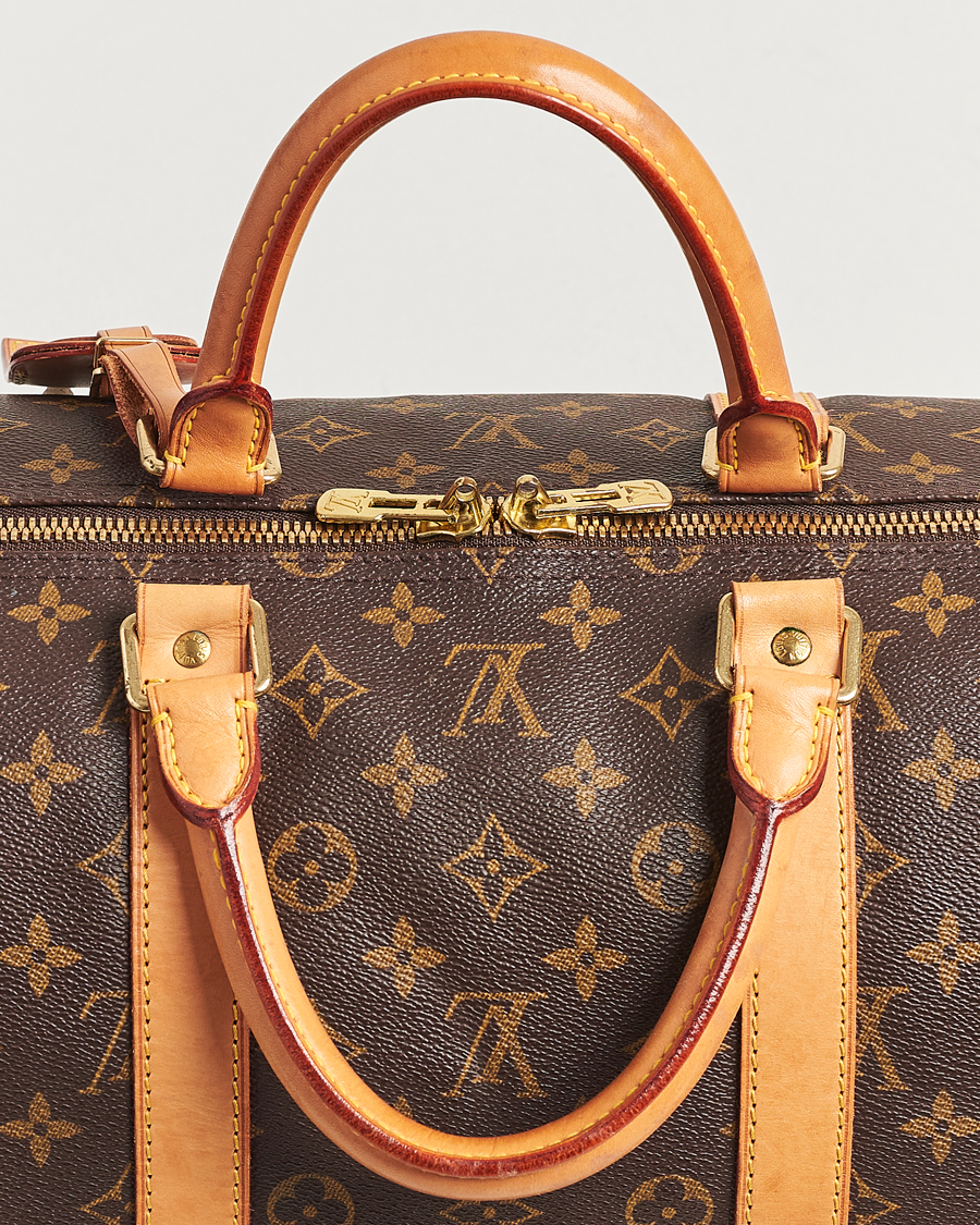 Men | Louis Vuitton Pre-Owned Keepall 55 Bag Monogram | Louis Vuitton Pre-Owned | Keepall 55 Bag Monogram
