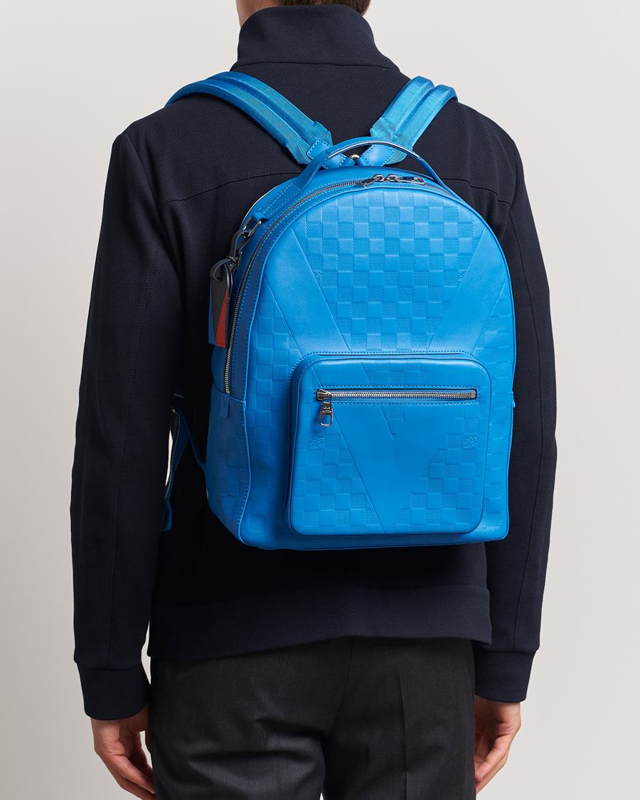Men | Accessories | Louis Vuitton Pre-Owned | Josh Backpack Limited Edition Infini Blue 