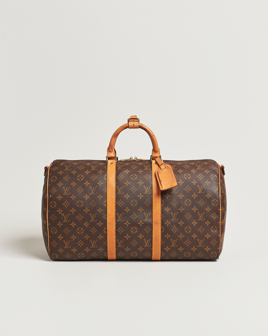 Men | Louis Vuitton Pre-Owned Keepall Bandoulière 50 Bag Monogram | Louis Vuitton Pre-Owned | Keepall Bandoulière 50 Bag Monogram