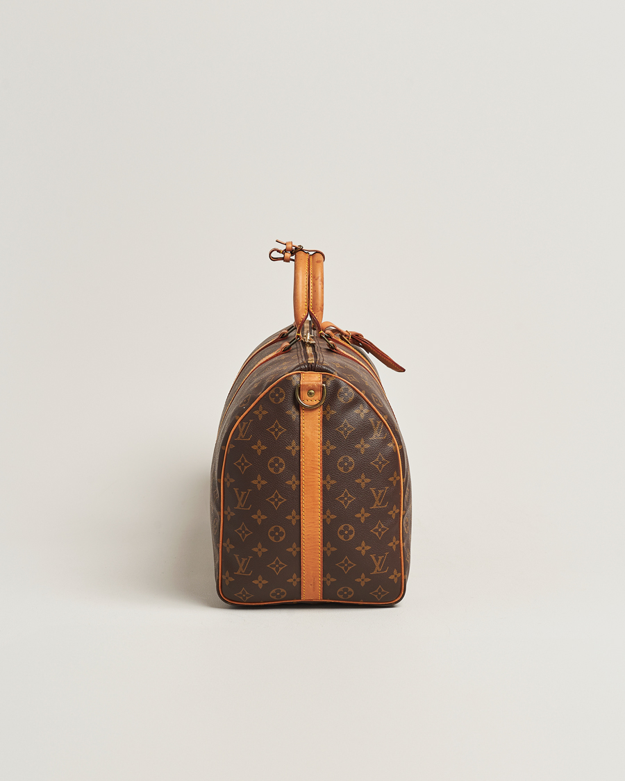 Men | Louis Vuitton Pre-Owned Keepall Bandoulière 50 Bag Monogram | Louis Vuitton Pre-Owned | Keepall Bandoulière 50 Bag Monogram
