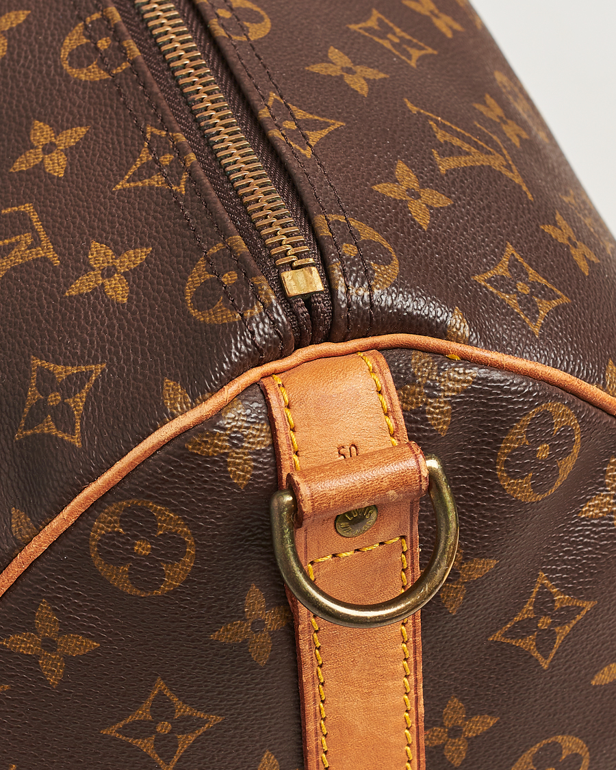 Men | Louis Vuitton Pre-Owned Keepall Bandoulière 50 Bag Monogram | Louis Vuitton Pre-Owned | Keepall Bandoulière 50 Bag Monogram