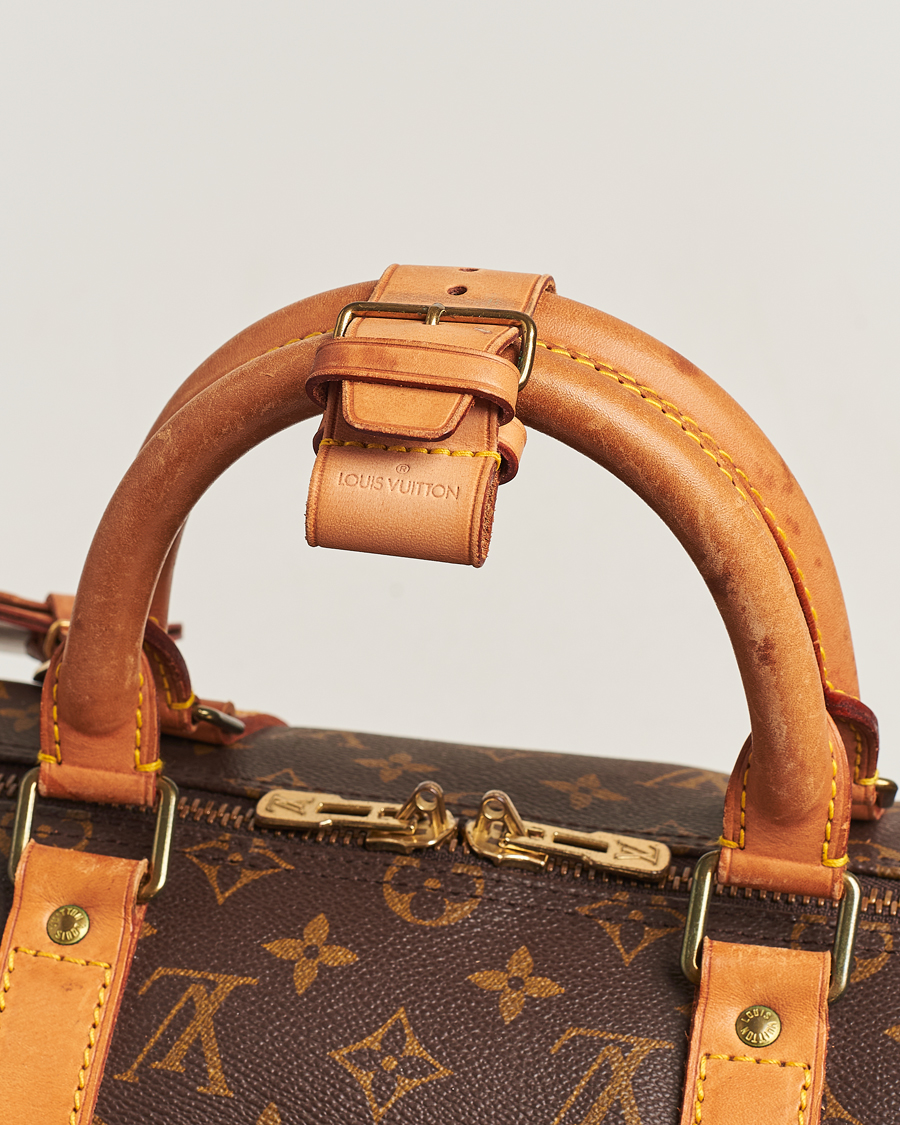 Men | Louis Vuitton Pre-Owned Keepall Bandoulière 50 Bag Monogram | Louis Vuitton Pre-Owned | Keepall Bandoulière 50 Bag Monogram