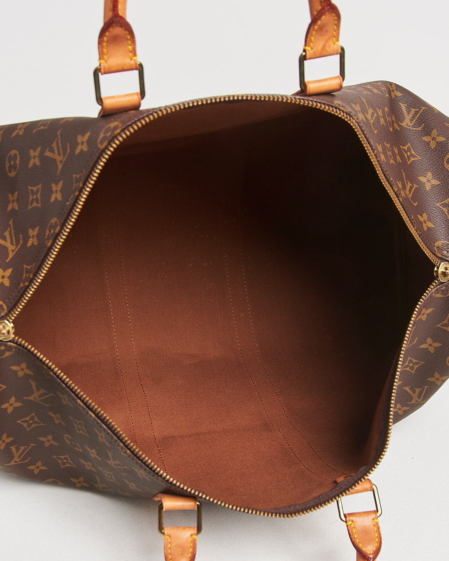 Men | Louis Vuitton Pre-Owned Keepall Bandoulière 50 Bag Monogram | Louis Vuitton Pre-Owned | Keepall Bandoulière 50 Bag Monogram