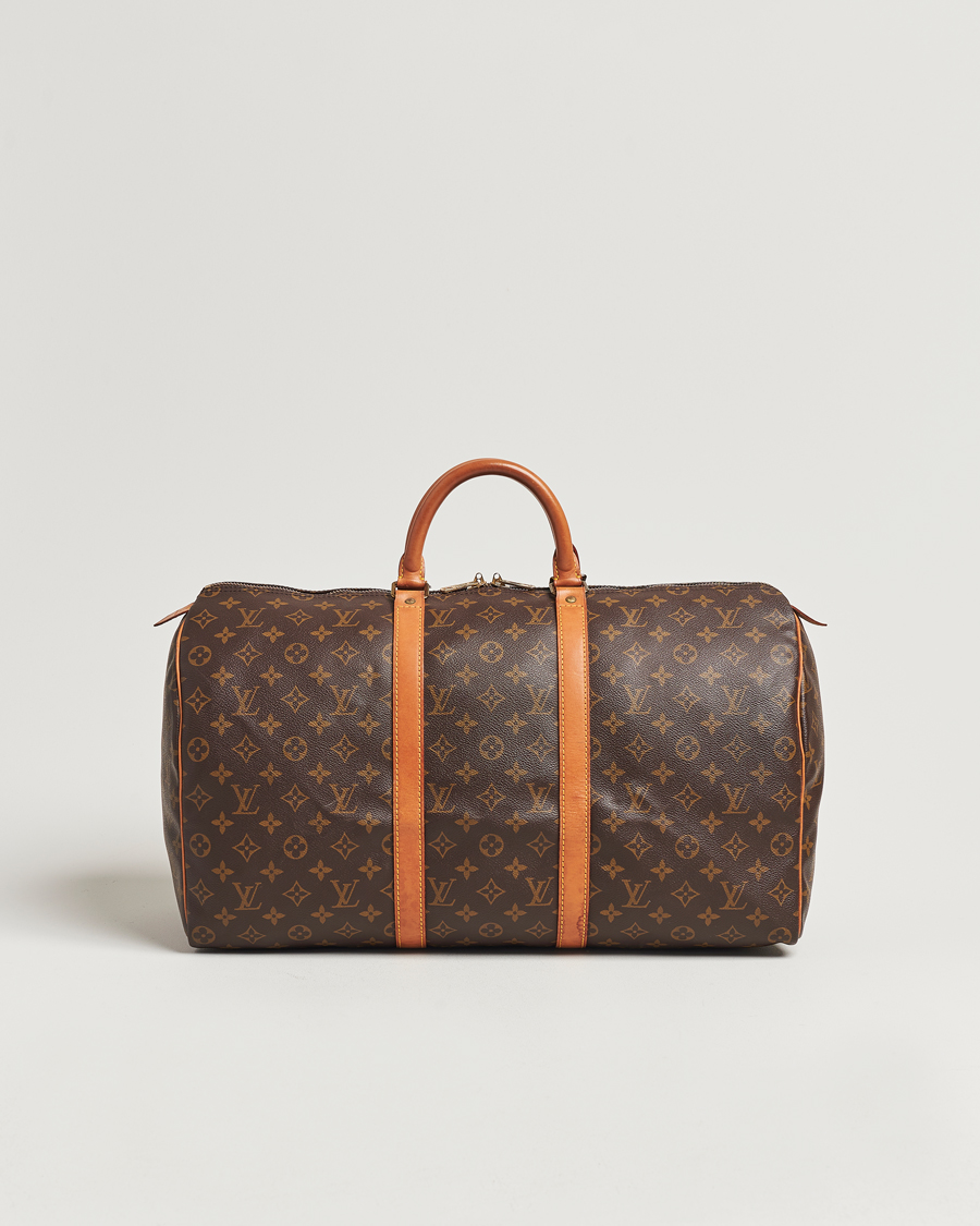 Men | Louis Vuitton Pre-Owned Keepall 50 Bag Monogram | Louis Vuitton Pre-Owned | Keepall 50 Bag Monogram