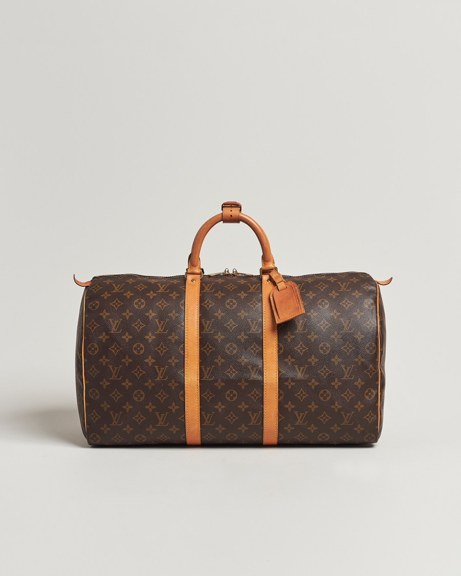 Men | Louis Vuitton Pre-Owned Keepall 50 Bag Monogram | Louis Vuitton Pre-Owned | Keepall 50 Bag Monogram
