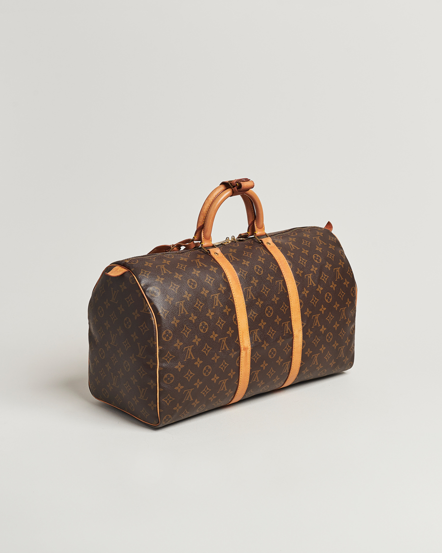 Men | Louis Vuitton Pre-Owned Keepall 50 Bag Monogram | Louis Vuitton Pre-Owned | Keepall 50 Bag Monogram