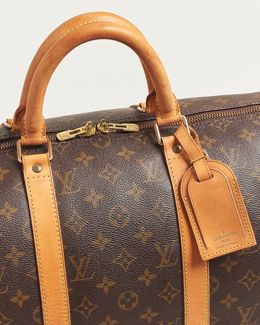 Men | Louis Vuitton Pre-Owned Keepall 50 Bag Monogram | Louis Vuitton Pre-Owned | Keepall 50 Bag Monogram