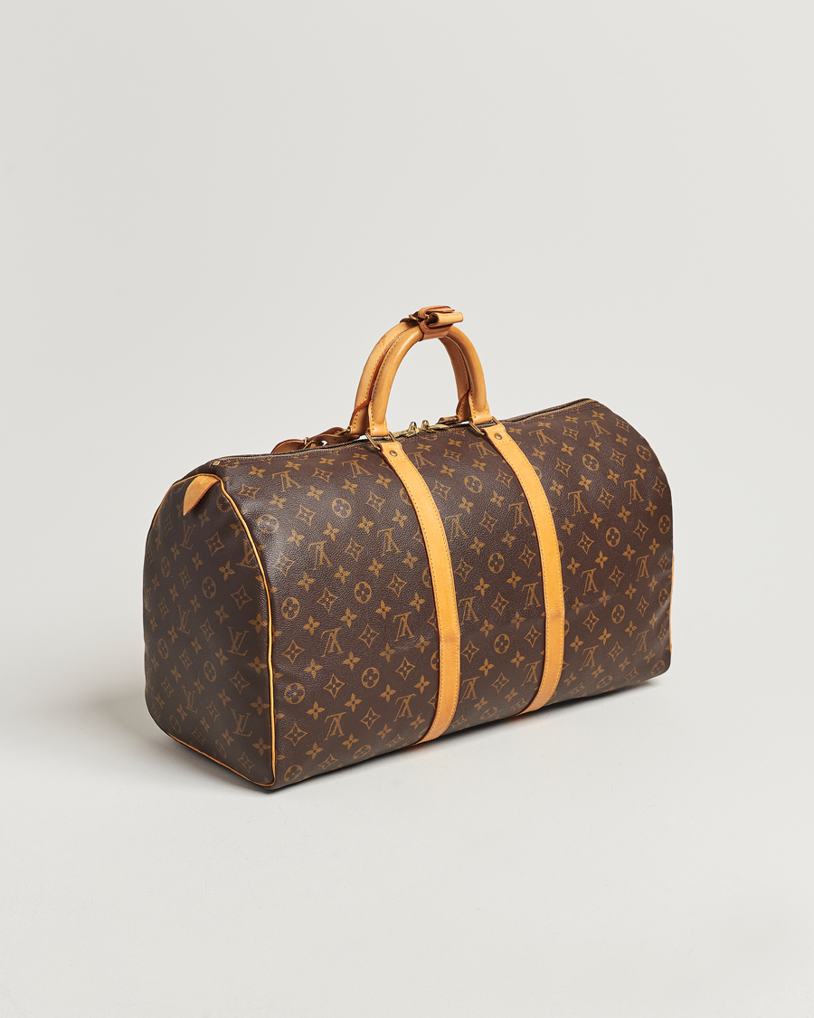 Men | Louis Vuitton Pre-Owned | Louis Vuitton Pre-Owned | Keepall 50 Bag Monogram 