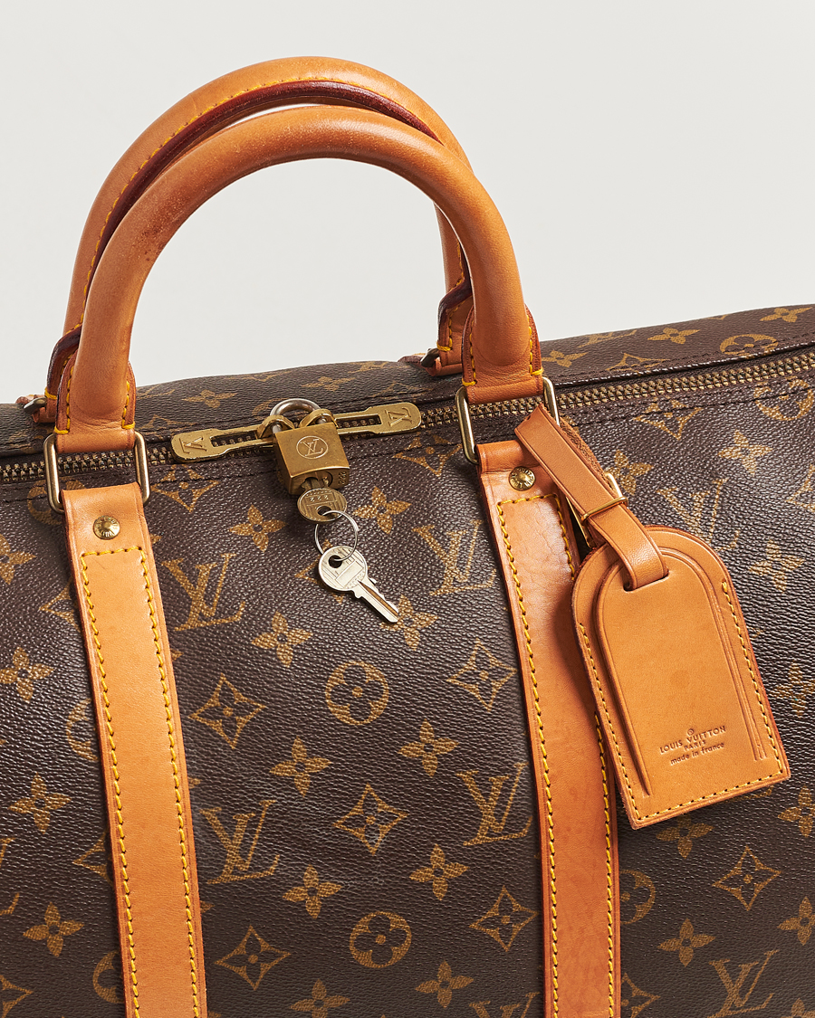 Men | Louis Vuitton Pre-Owned Keepall 50 Bag Monogram | Louis Vuitton Pre-Owned | Keepall 50 Bag Monogram