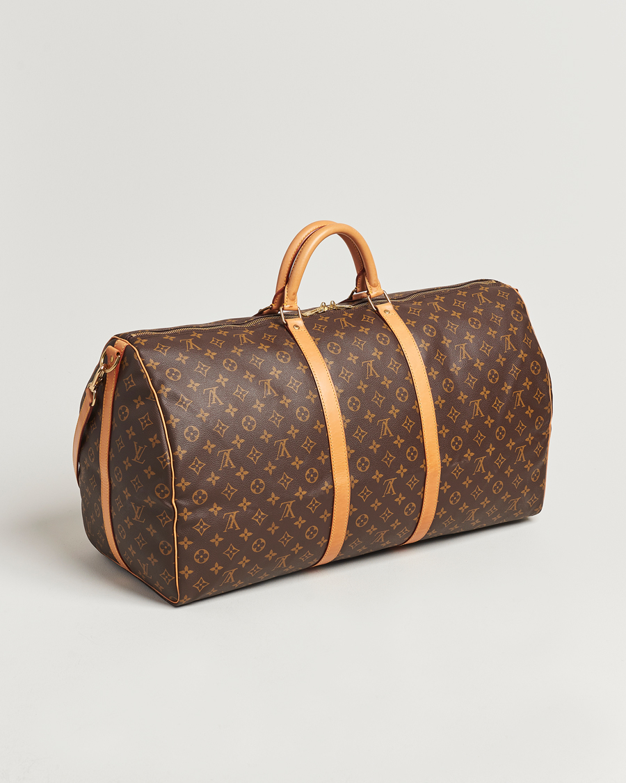 Men | Pre-Owned & Vintage Bags | Louis Vuitton Pre-Owned | Keepall Bandoulière 60 Monogram 