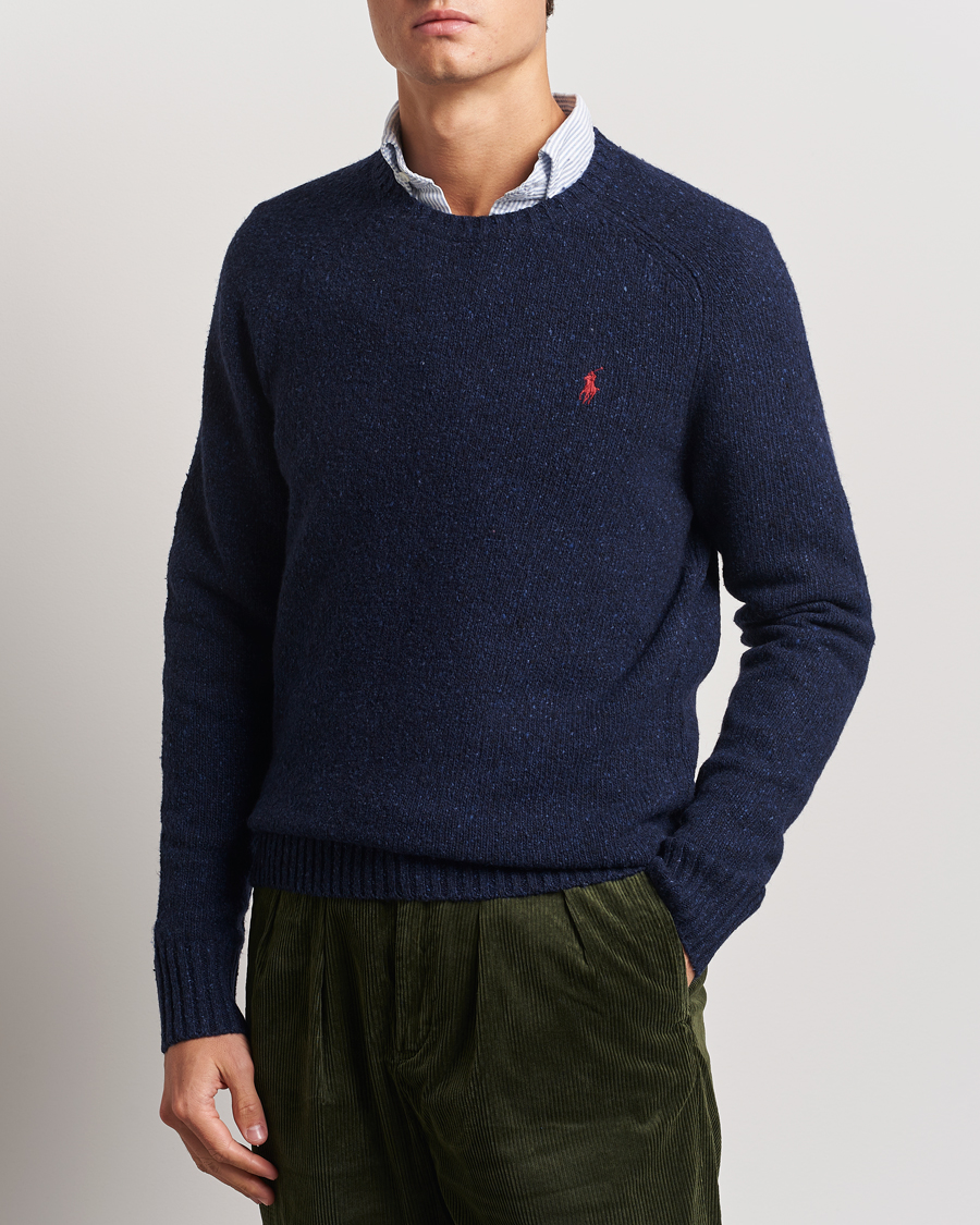 Polo Ralph Lauren Donegal Sweater Ancient Navy at CareOfCarl.com