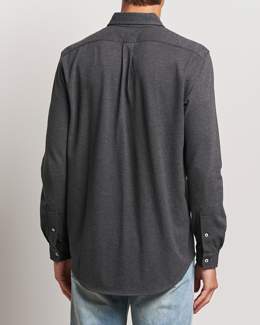 Men | Shirts | Polo Ralph Lauren | Featherweight Mesh Shirt Windsor Heather