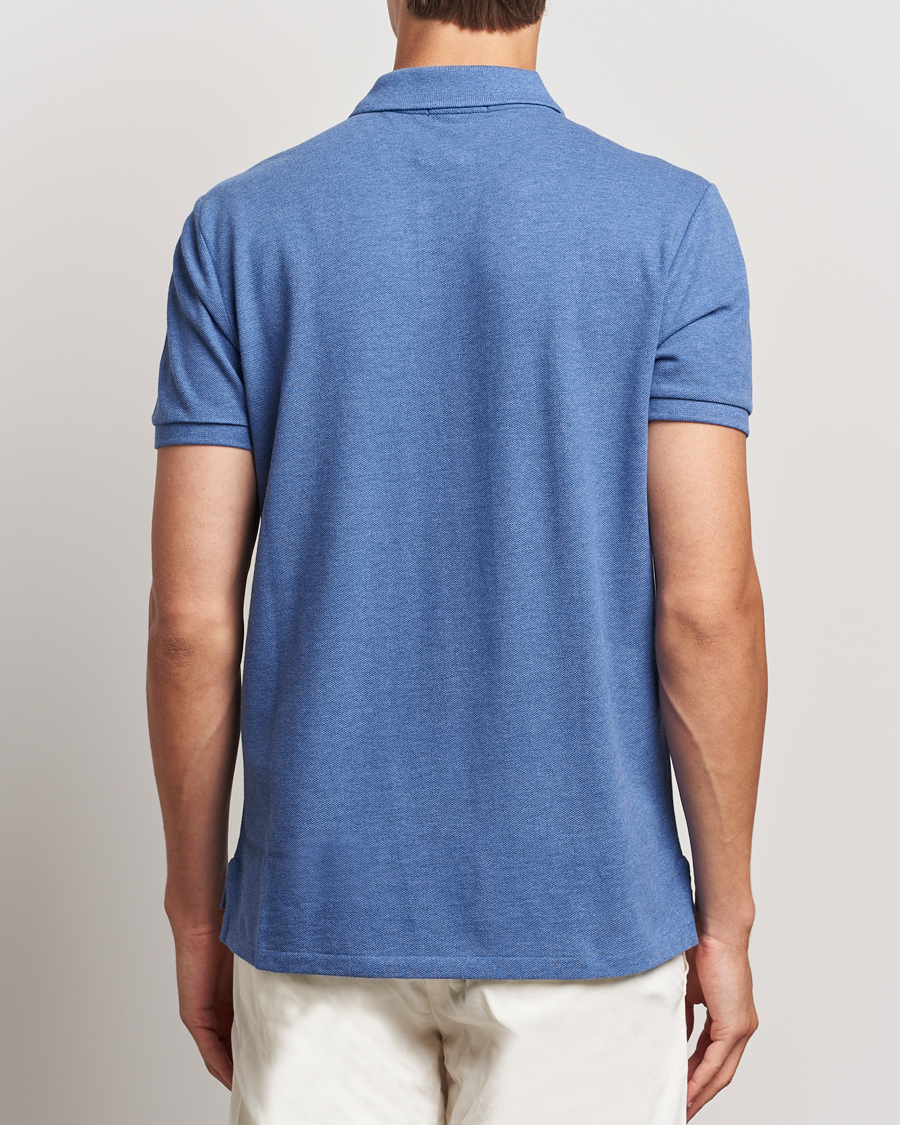 Men | Polo Shirts | Polo Ralph Lauren | Custom Slim Fit Polo Faded Royal Heather